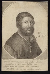 Hans Holbein self portrait