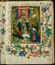 St. Augustine with the Virgin and Child