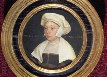 The Wife of a Dignitary at the Court of King Henry VIII, 1534