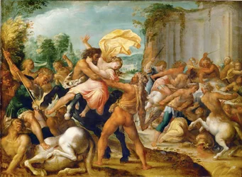 Hercules Delivers Dejaneira from the Centaur Eurytion