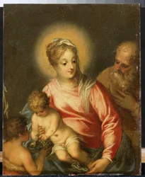 The Holy Family with John the Baptist