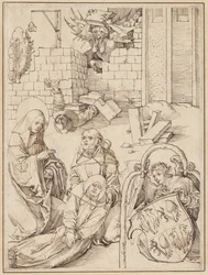 Saint Benedict Reviving a Monk Killed by the Devil