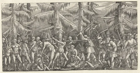 Battle of Naked Men and Farmers