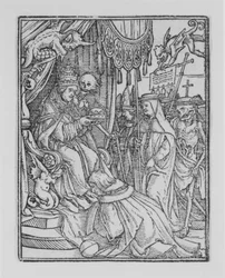 The Pope, from The Dance of Death