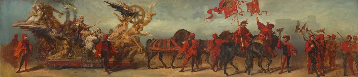 Design for the Parade 1879 - The Railway Workers
