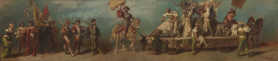 Design for the Festive Procession of 1879 - The Tanners