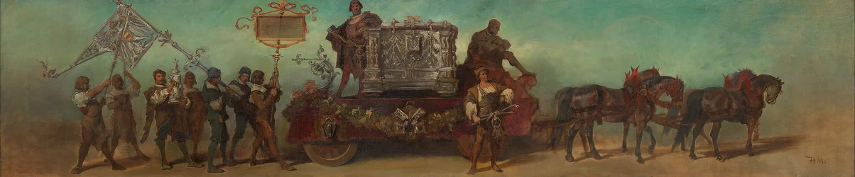 Design for the Festive Procession of 1879 - The Locksmiths