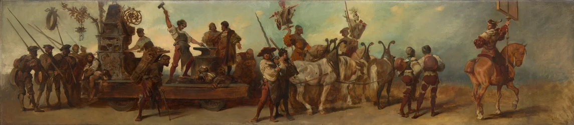 Design for the Festive Procession of 1879 - The Forge