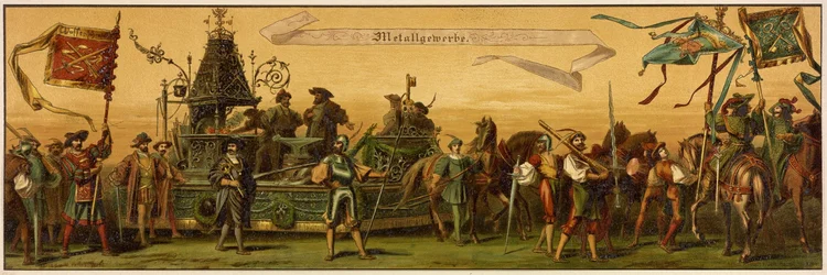 Hans Makarts procession of the city Vienna