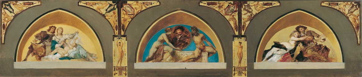 Raphael, Rembrandt, Rubens