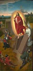 Calvary Triptych: The Resurrection, right wing, 1480s