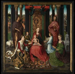 Triptych of Saint John the Baptist and Saint John the Evangelist (central panel)
