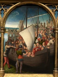 Detail of the Reliquary of Saint Ursula