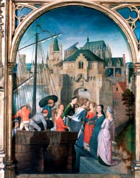 St Ursula Shrine, Arrival in Cologne, 1489