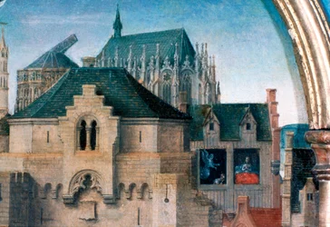 St Ursula Shrine, Departure from Cologne (detail)