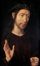 The Man of Sorrows Blessing, 1480-1490