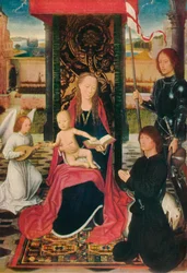 The Virgin and Child with an Angel