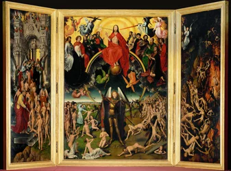 Triptych with the Last Judgement. Center Panel