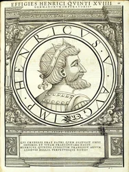 Henricus V, illustration from 