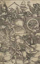 The Drunken Man on a Chariot on his Way to Hell