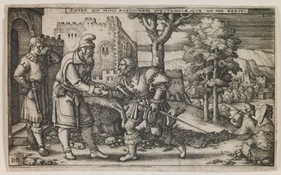 Departure of the Prodigal Son from the series The History of the Prodigal Son