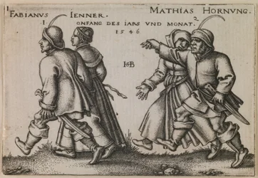 January and February from the series The Peasants
