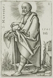 St. Matthew, Plate 8 from The Twelve Apostles