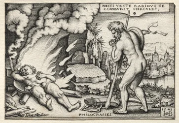 The Labors of Hercules: Hercules on his Pyre