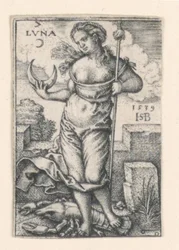 The Moon, from The Seven Planets