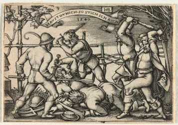 The Peasant Wedding or the Twelve Months: No. 9