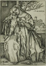 The Virgin and Child with the Parrot