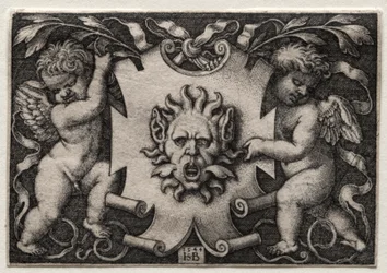 Vignette with Mascaron