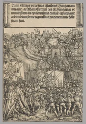 Hungarian Campaign, Plate 14 from Historical Scenes from the Life of Emperor Maximilian I from the Triumphal Arch
