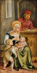 Mary Clopas and Her Family, 1515