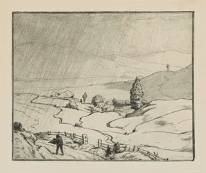 Beginning to Rain