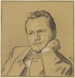 Portrait of Otto Julius Bierbaum