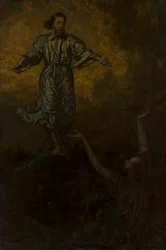 Christ and Saint Peter