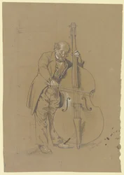 Double-bass player