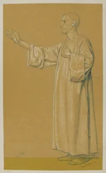 Man in a Long Tunic