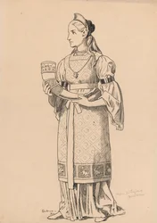 Costume design for Gudrun