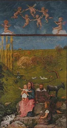 Resting During the Flight into Egypt, Illustration from 
