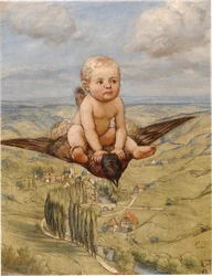 Riding on a Bird