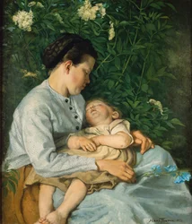 Under the elder bush