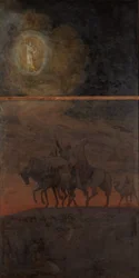 Christmas Triptych: Procession of the Three Holy Kings