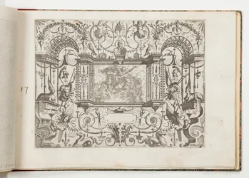 Plate 17, from Various Grotesques