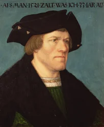 Portrait of a Clean-Shaven Man, 1521