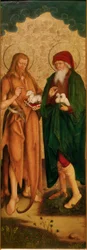 John the Baptist and Joachim