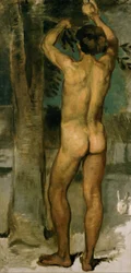 Orange Pickers. Study for the Frescoes at the Zoological Station in Naples