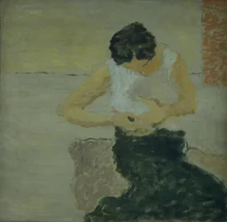 A Lady Dressing