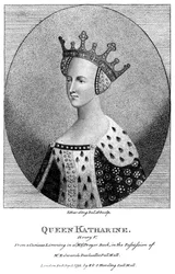 Catherine of Valois, queen consort of King Henry V
